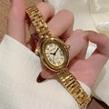 Josephine Oval Watch with Sleek Strap