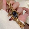 Josephine Oval Watch with Sleek Strap