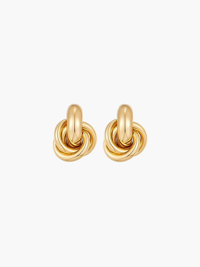 Timeless Twist Knot Earrings