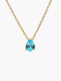 Lilith Teardrop Birthstone Necklace