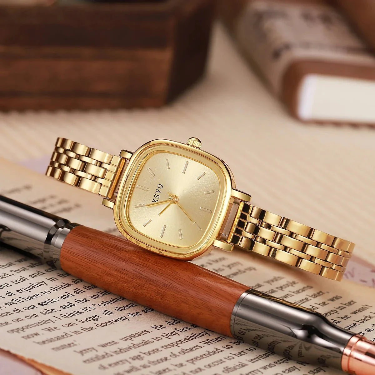 Lyra Square Watch