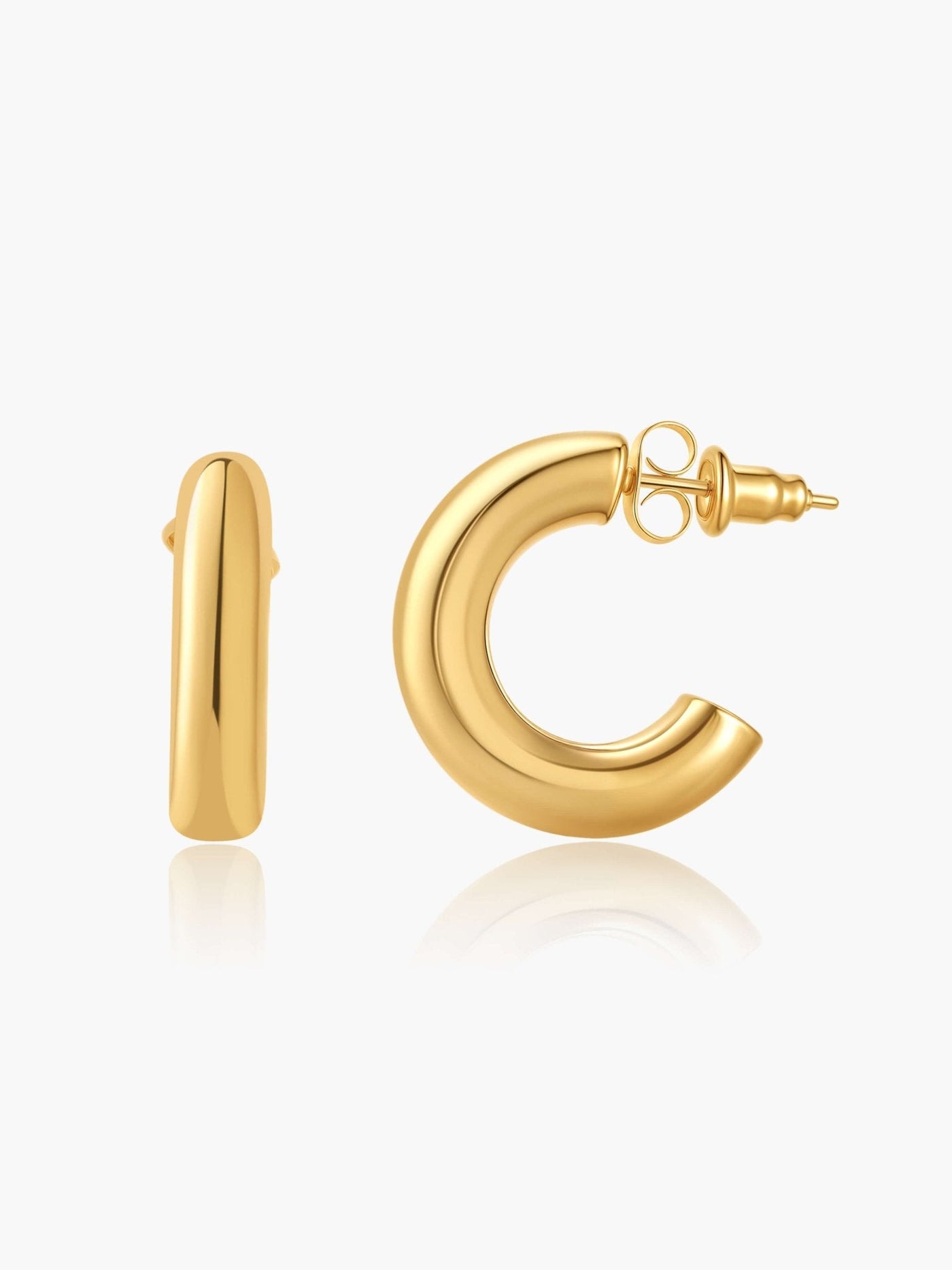 Marivelle Classic Hoop Earrings