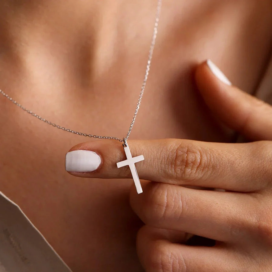 Melinda Cross Pendant Necklace