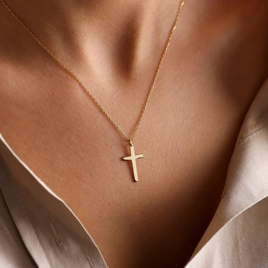 Melinda Cross Pendant Necklace