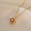 Mia Flower Pendant Necklace