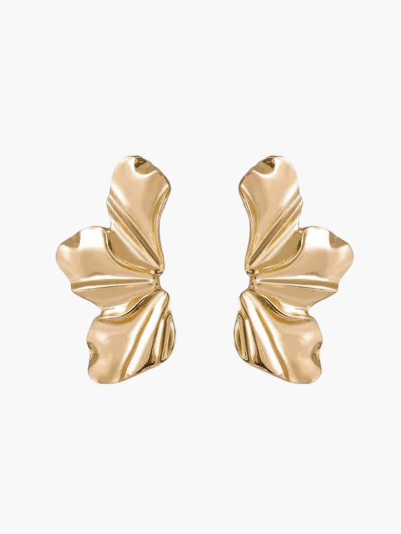 Mia Flower Petal Earrings
