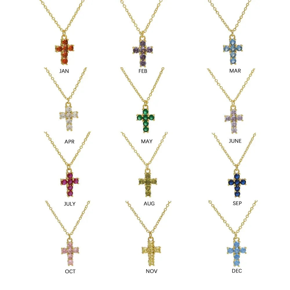Miya Birthstone Necklace