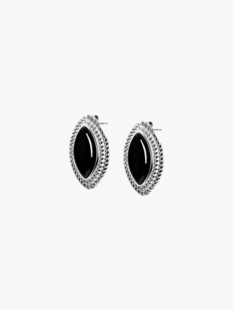 Regina Leaf-Shaped Earrings