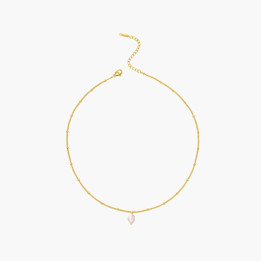 Reina Pearl Pendant Necklace