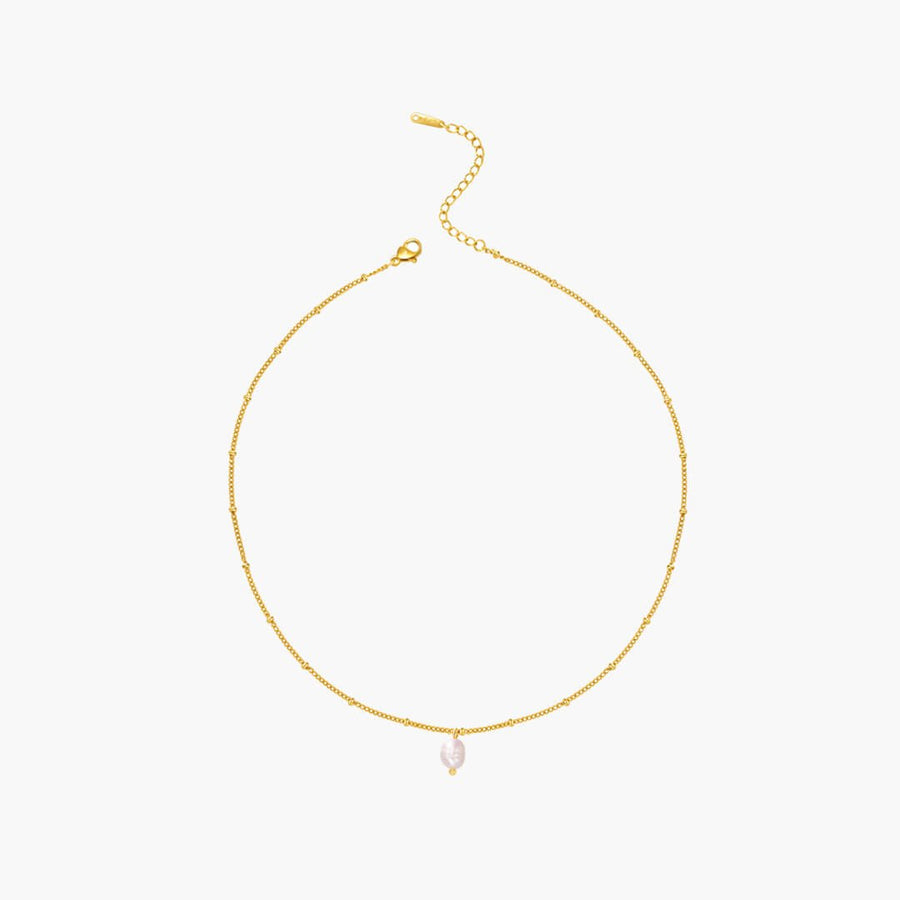 Reina Pearl Pendant Necklace