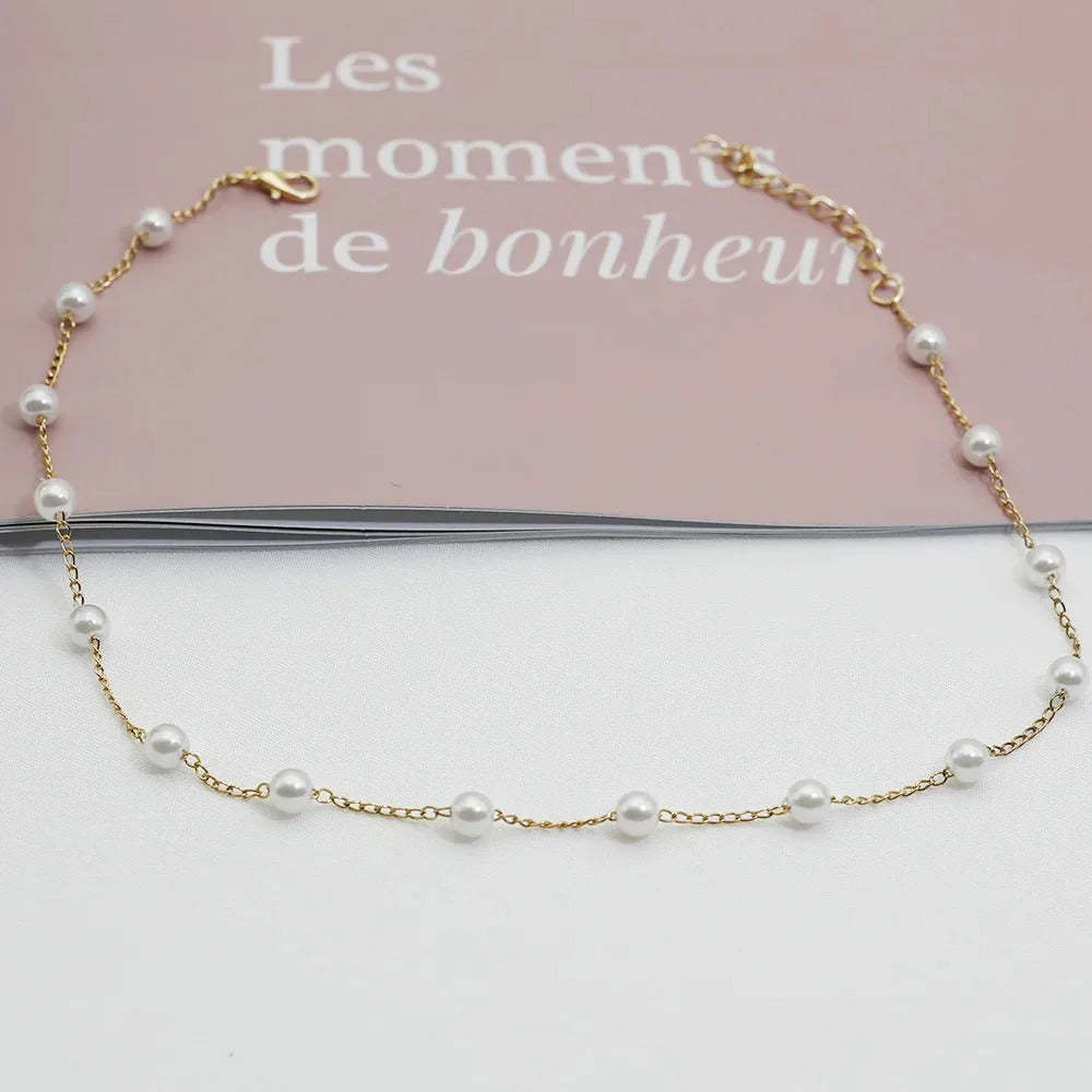 Ruth Pearl Choker Necklace