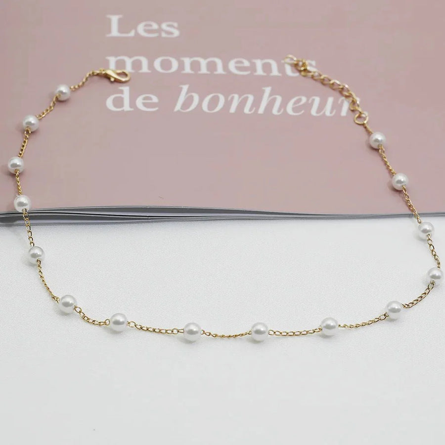 Ruth Pearl Choker Necklace