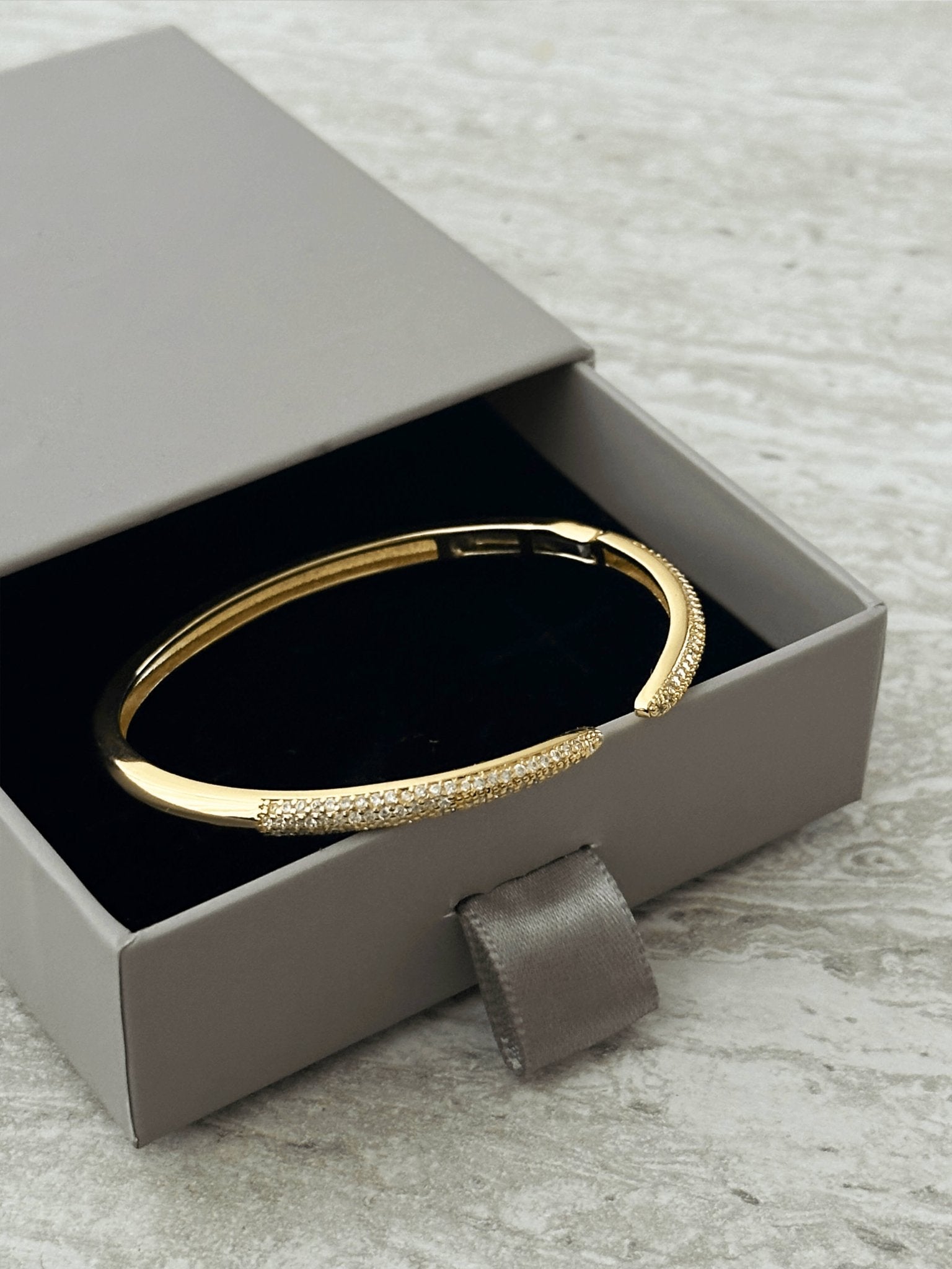 Serenity Gemstone Cuff Bracelet