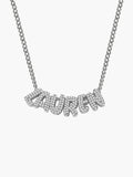 Custom 3D Bubble Name Necklace