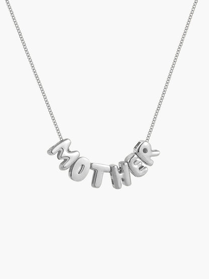 Custom 3D Bubble Name Necklace