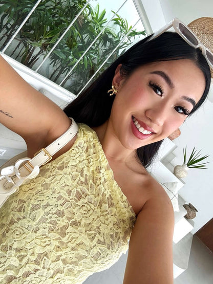 Thalia Bow Stud Earrings