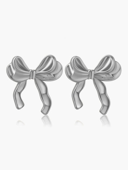 Thalia Bow Stud Earrings