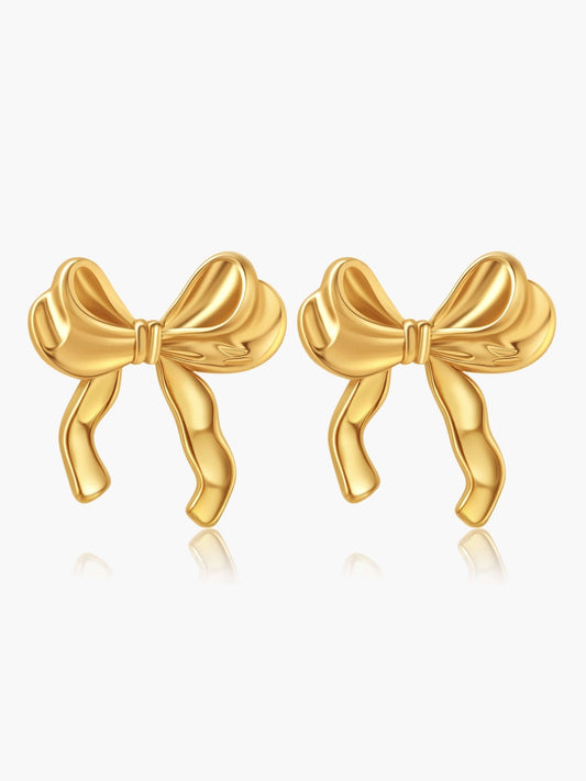 Thalia Bow Stud Earrings