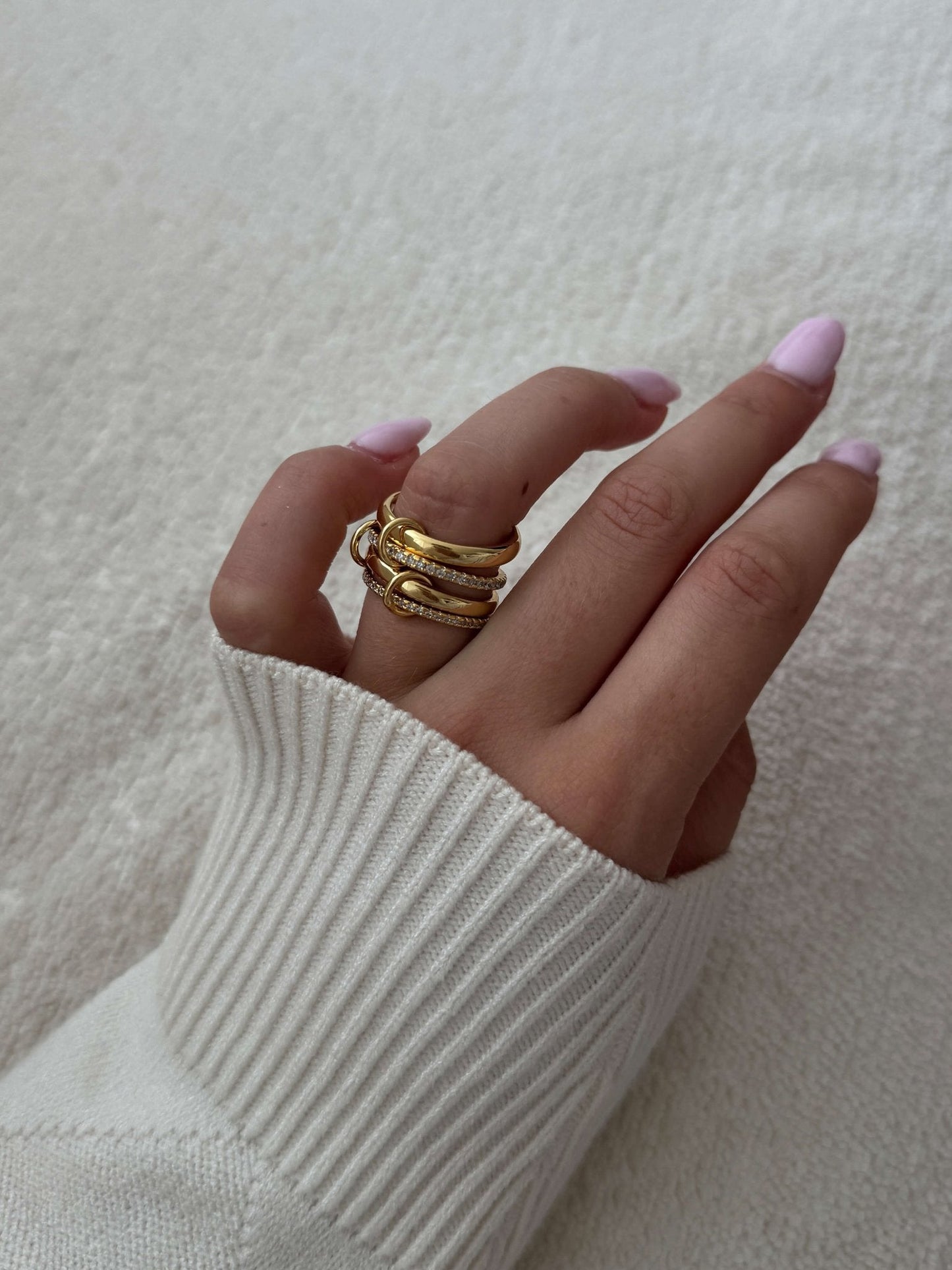 ZEYA Statement Ring Bundle