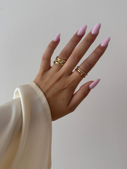 ZEYA Statement Ring Bundle